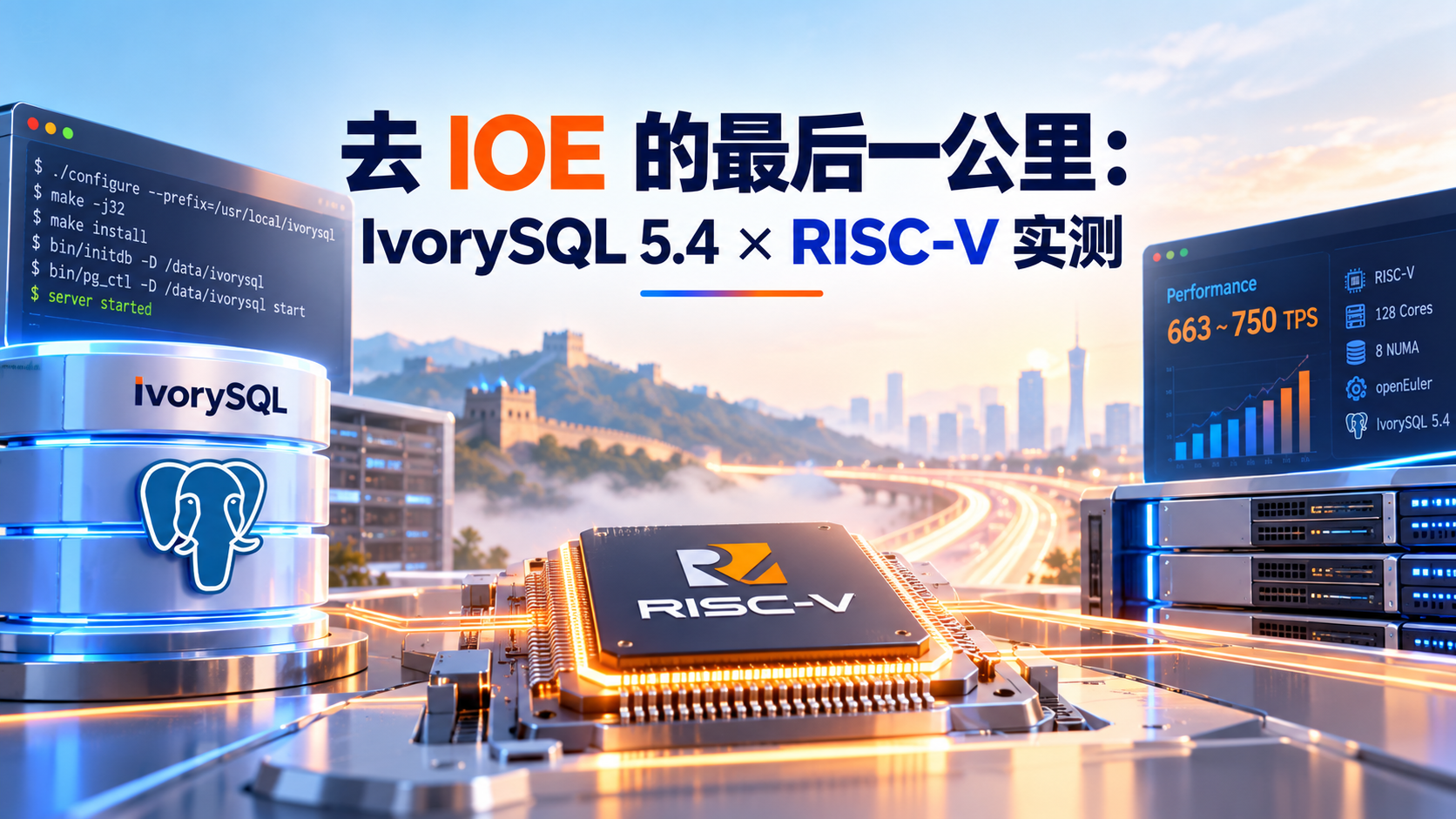 去 IOE 的最后一公里：IvorySQL 5.4 × RISC-V 实测
