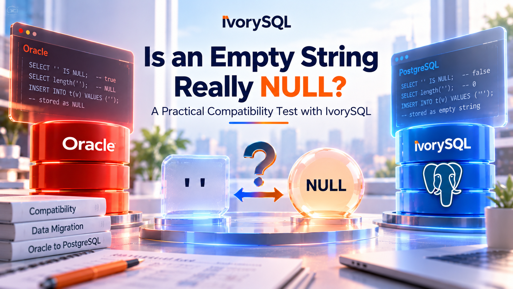 Is an Empty String Really NULL? Testing IvorySQL Compatibility